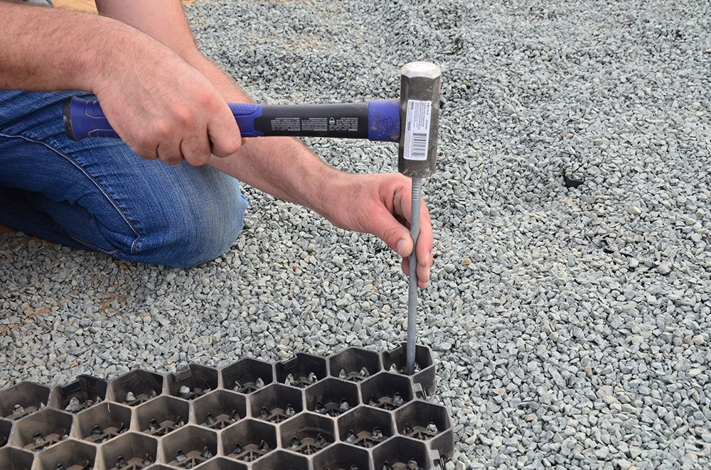 NDS Tufftrack Gravel Grass Pavers 2' x 2'