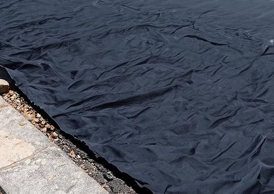 Rolls of DeWitt non-woven geotextile fabric