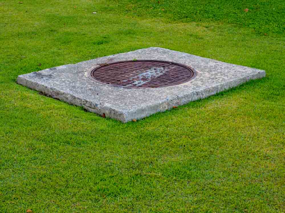 Established drainfield installation